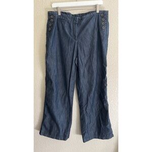 Apostrophe Wide Leg Dark Wash Jeans Women’s Size 14